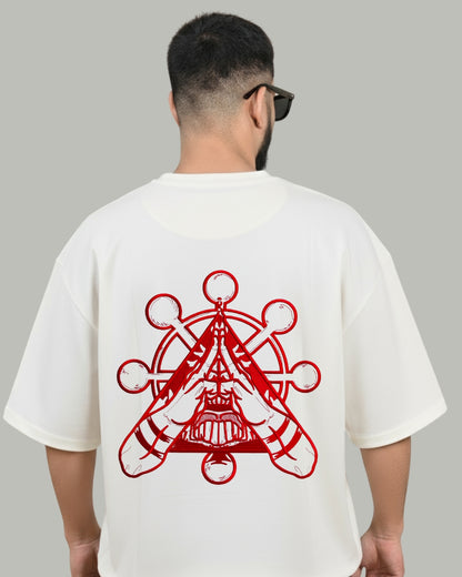 Sukuna “Domain Expansion” Embroidered Oversized T-Shirt