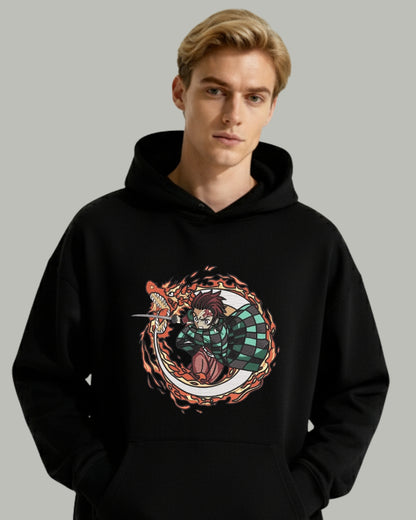 Tanjiro Embroidered Hoodie