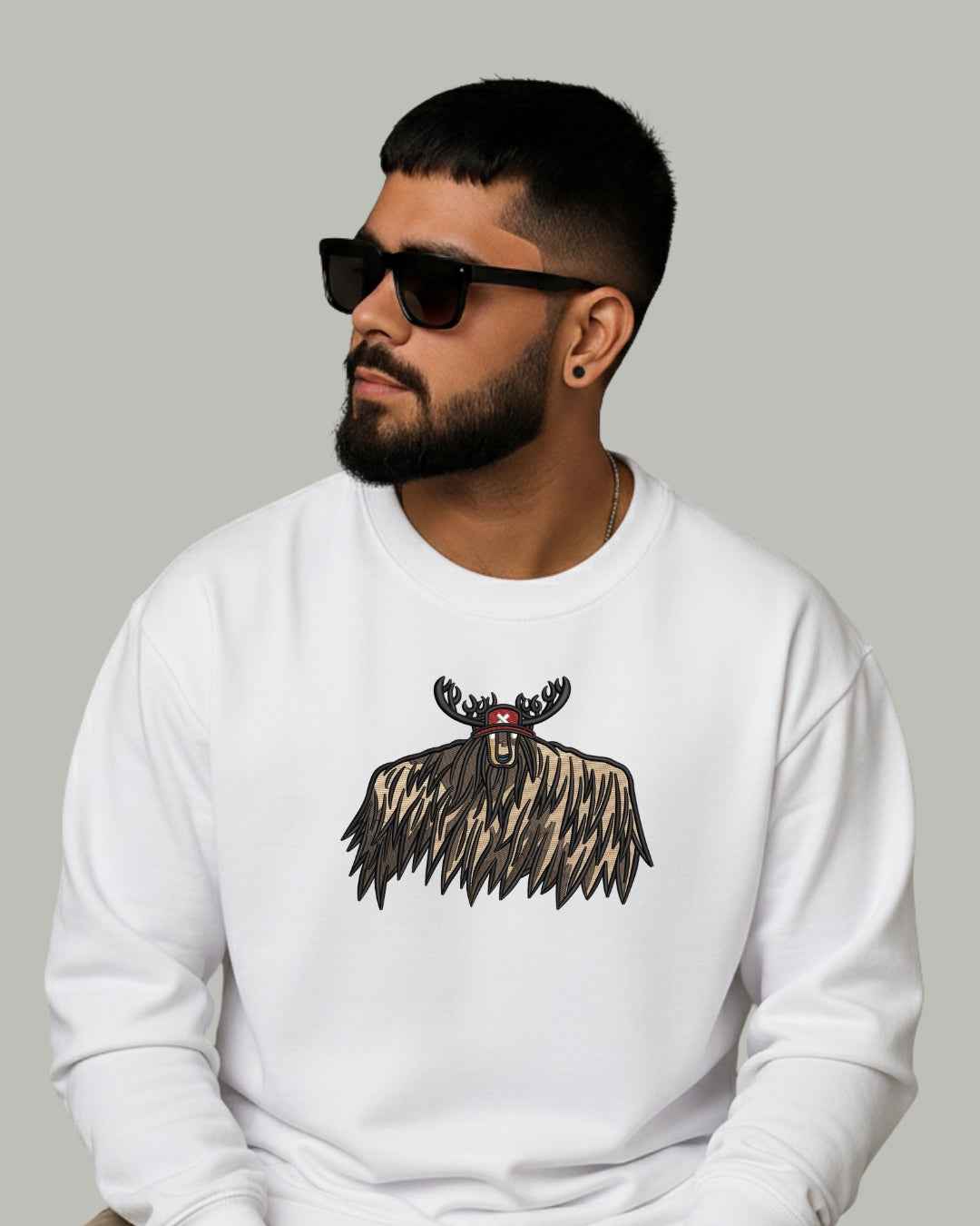 Tony Tony Chopper Embroidered Sweatshirt