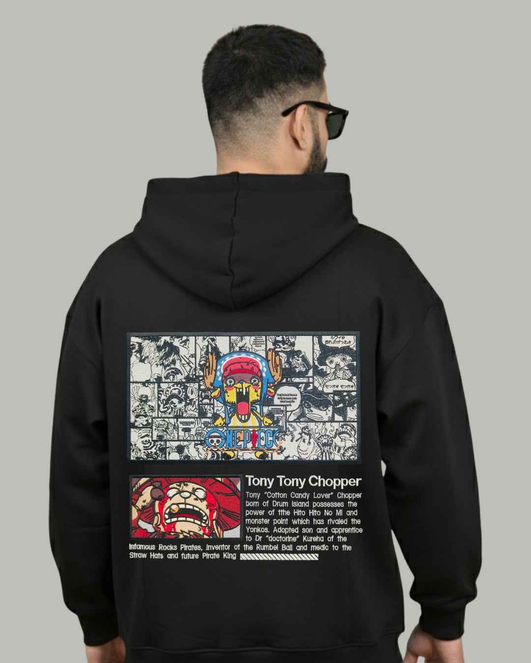 Tony Tony Chopper Embroidered Hoodie