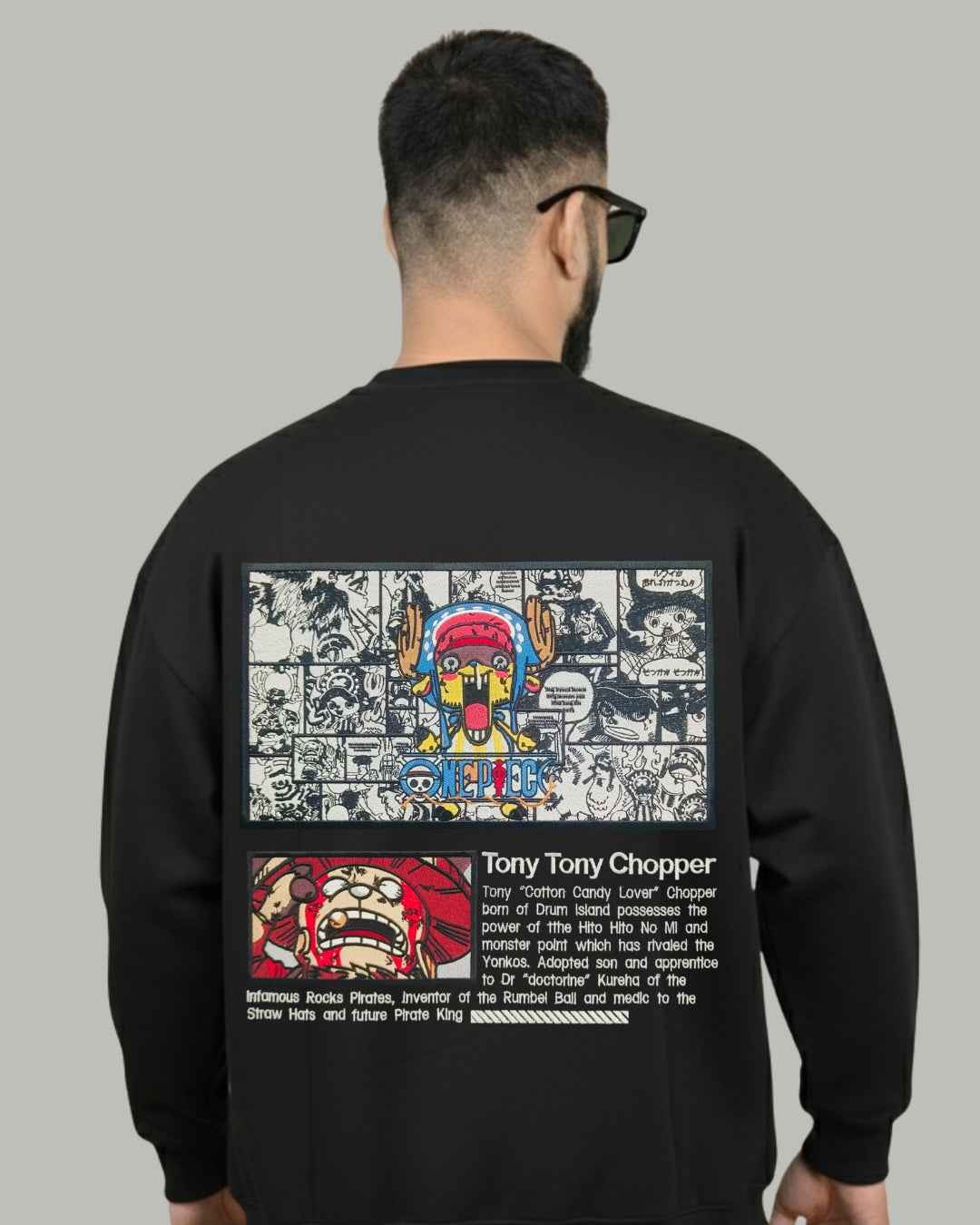 Tony Tony Chopper Embroidered Sweatshirt